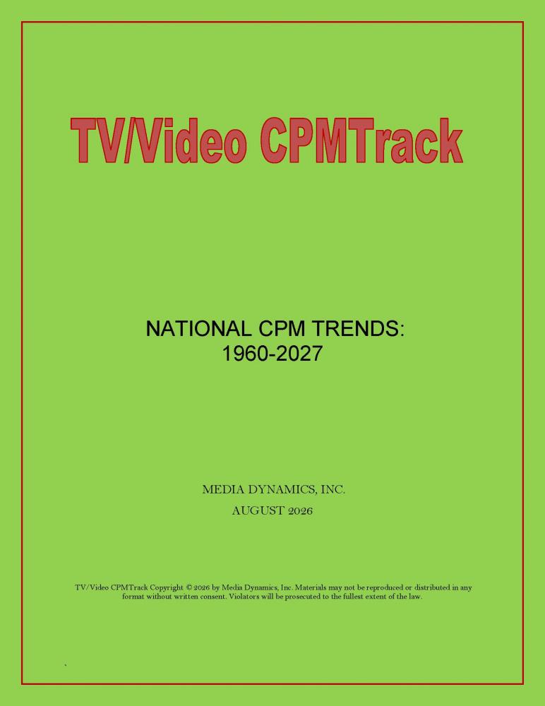 TV/Video CPMTrack